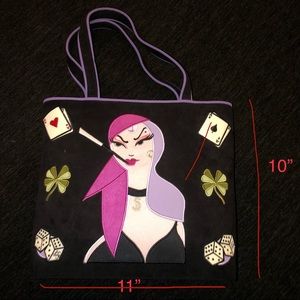 VERY RARE, 1990’s, Lady at a Casino, Lulu Guinness
